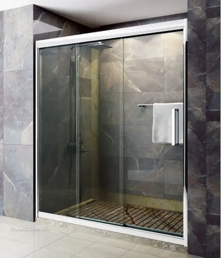 1750. reduced height shower door