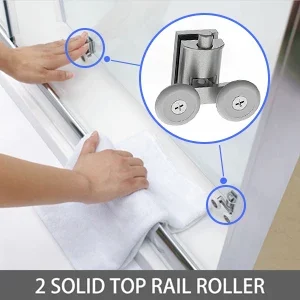 2 solid top rail roller