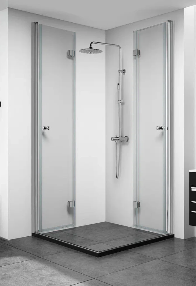 trackless folding shower doors4