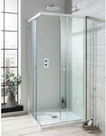 800 x 800 corner entry shower enclosure 3