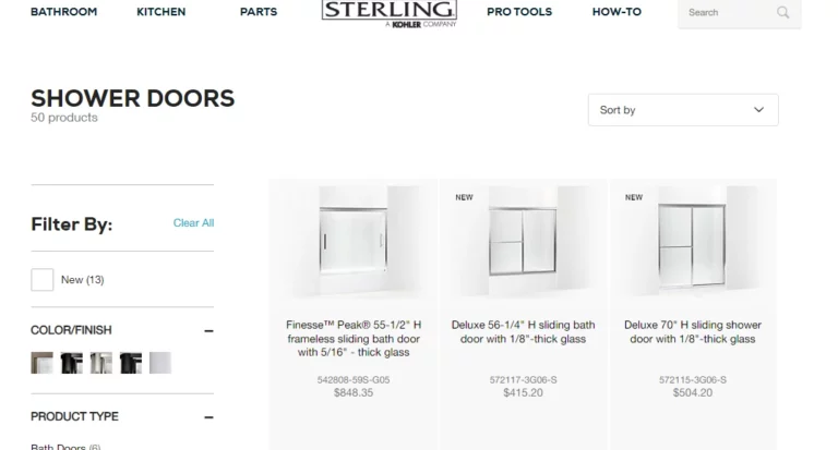 Sterling - Stylish Shower Enclosures